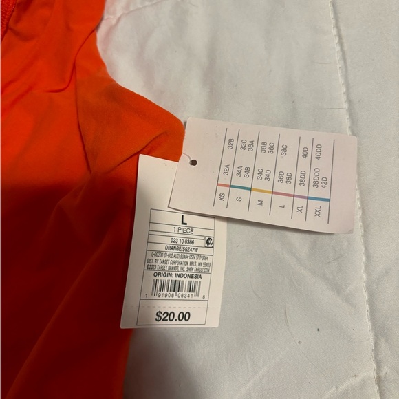 Auden thing Body suit from target- ORANGE - Picture 2 of 3